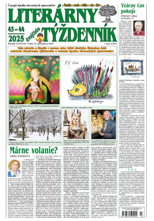 Literárny týždenník 43 – 44/2025 